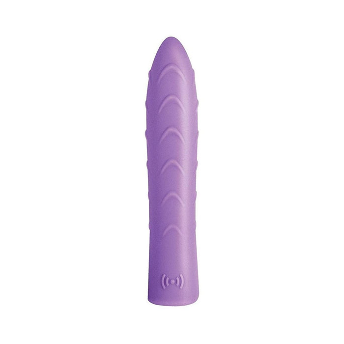 Touch The Wave  Pressure Sensitive 10 Function Rechargeable Waterproof Lavender