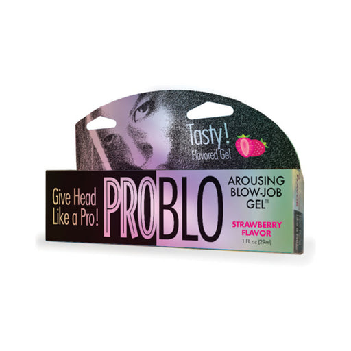 Problo Oral Pleasure Gel Strawberry | cutebutkinky.com