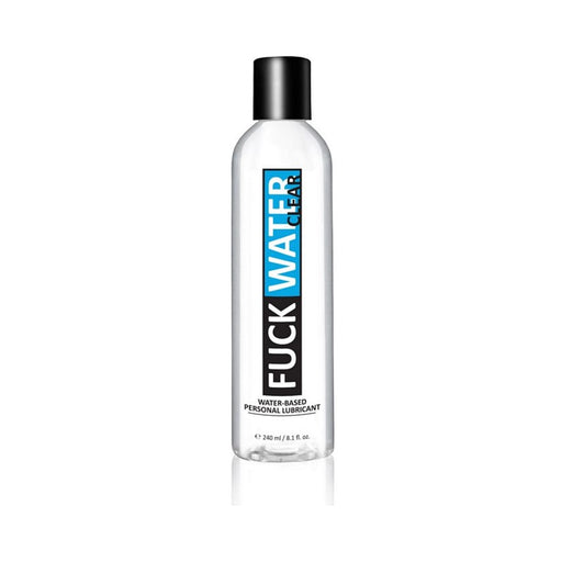F*ck Water Clear H2O Water Based Lubricant 8oz | cutebutkinky.com