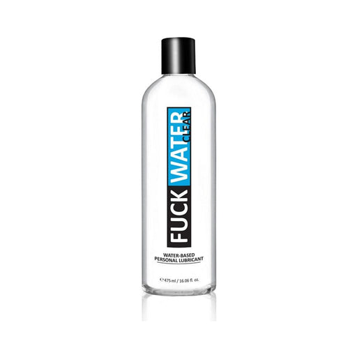 F*ck Water Clear H2O Water Based Lubricant 16oz | cutebutkinky.com