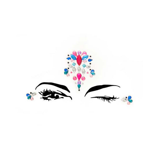 Avalon Adhesive Face Jewels Sticker (6pk) | cutebutkinky.com