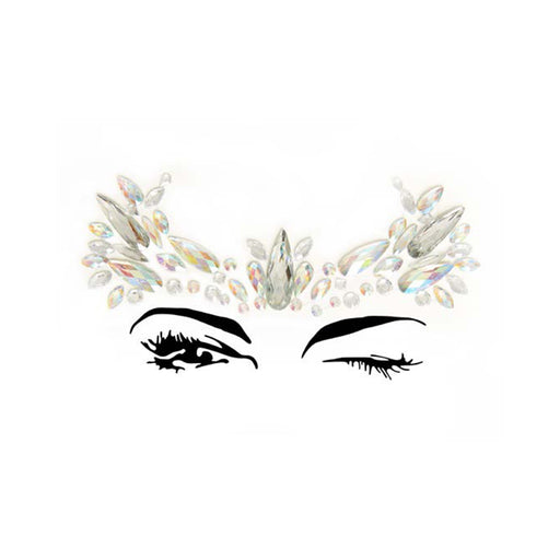 Elora Adhesive Face Jewels Sticker (6pk) | cutebutkinky.com