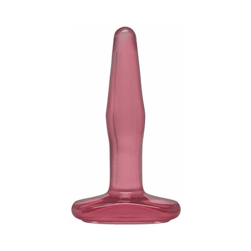 Crystal Jellies - Butt Plug - Pink-  Small | cutebutkinky.com