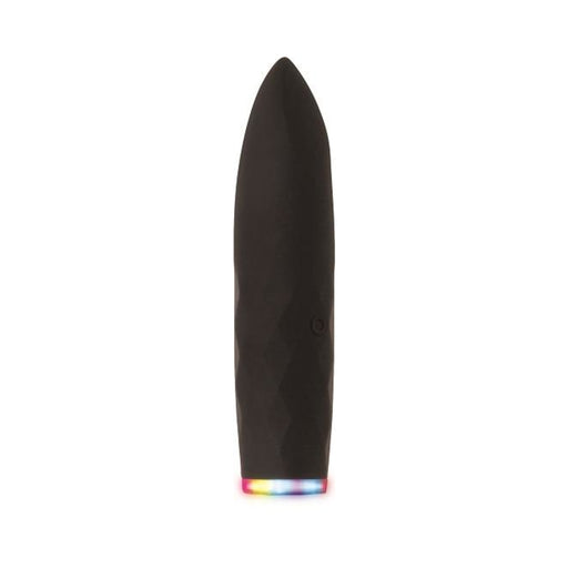 Evolved On The Spot Bullet 7 Function Rechargable Silicone Waterproof Black | cutebutkinky.com