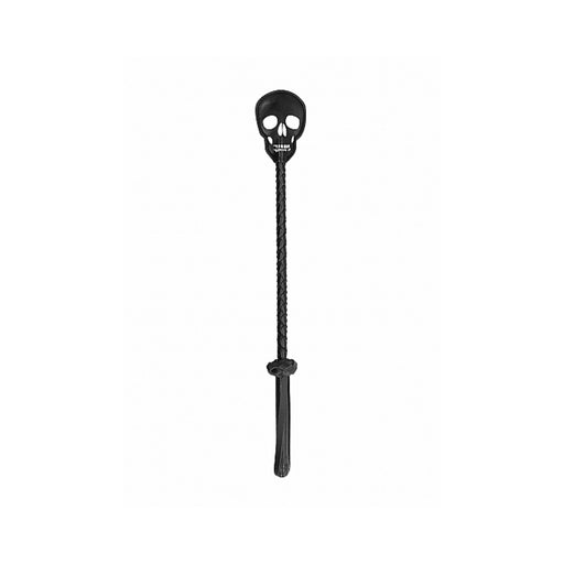 Ouch! Skulls & Bones Crop With Skulls - Black | cutebutkinky.com