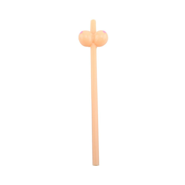Boobie Straws (flesh Color) 6pk. | cutebutkinky.com