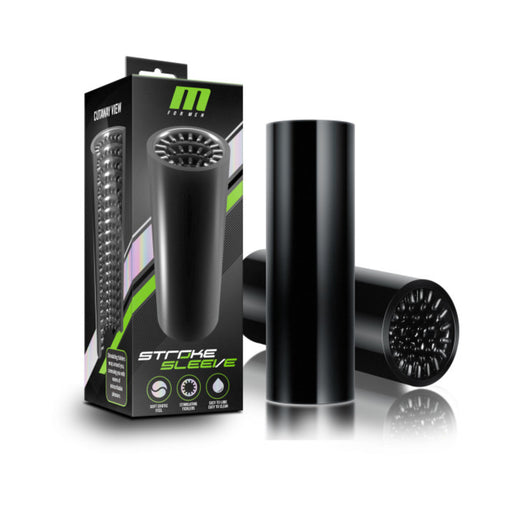 M For Men - Stroke Sleeve - Black | cutebutkinky.com