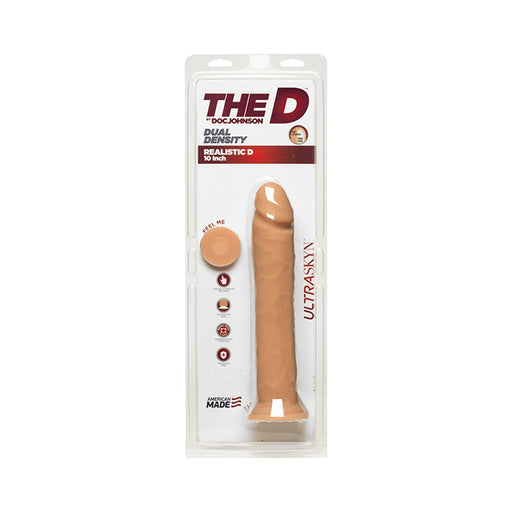 The D Realistic 10in Ultraskyn Vanilla | cutebutkinky.com