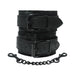 Midnight Lace Cuffs Black | cutebutkinky.com