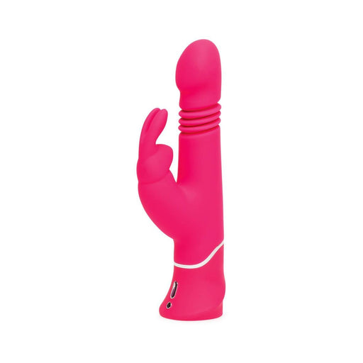 Happy Rabbit Thrusting Realistic Pink | cutebutkinky.com