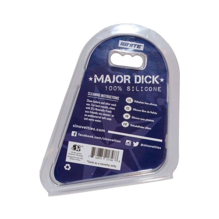 Major Dick Commando Cock Ring Blue Camo 1.75 inches | cutebutkinky.com