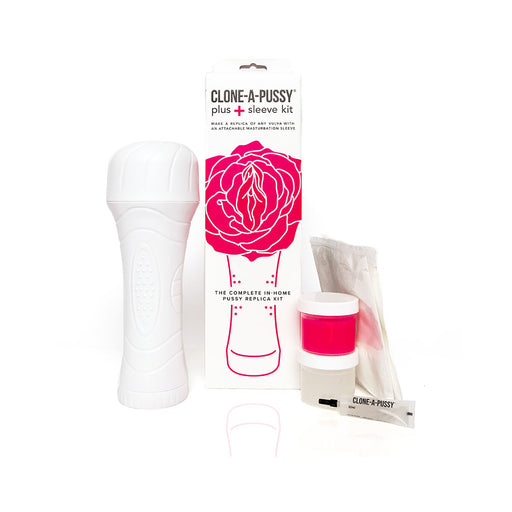 Clone-a-pussy With Sleeve Kit Hot Pink | cutebutkinky.com