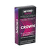 Crown Super Thin Latex Condoms Lubricated 12 Pack | cutebutkinky.com