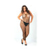 Rough Diamond Bodystocking Black Plus Size | cutebutkinky.com