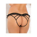 Rene Rofe All Access Crotchless Panty Black S/M | cutebutkinky.com