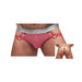 Male Power Mesh Rib Jock Ring Salmon L/xl | cutebutkinky.com