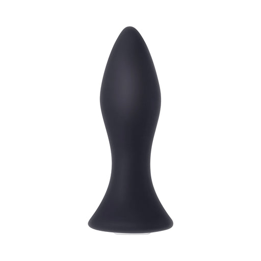 Mighty Mini Butt Plug Rechargeable Black Vibrator | cutebutkinky.com