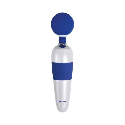 Evolved On The Dot Wand 7 Vibrating Functions 4 Speeds Per Function Silicone Head Usb Rechargeable C | cutebutkinky.com
