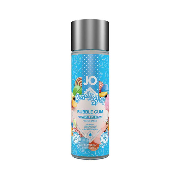 JO H20 Flavored Candy Shop Lubricant Bubble Gum 2oz | cutebutkinky.com