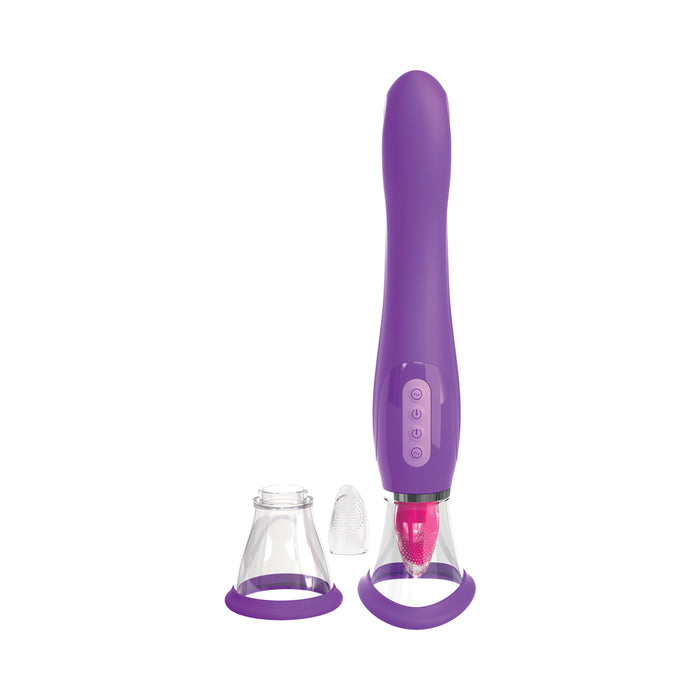 Fantasy For Her Her Ultimate Pleasure Purple Vibrator | cutebutkinky.com