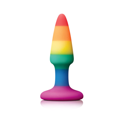 Colours Pride Edition Pleasure Plug Mini Rainbow | cutebutkinky.com