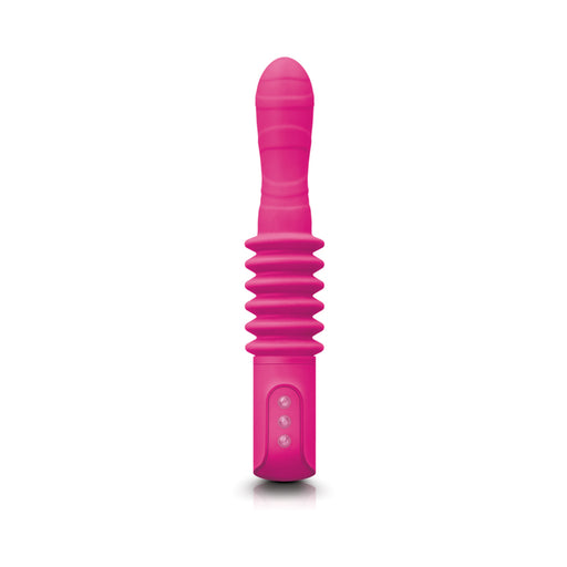 Inya Deep Stroker Pink Thrusting Vibrator | cutebutkinky.com