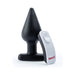 Screaming O My Secret Remote Vibrating XL Plug Black | cutebutkinky.com