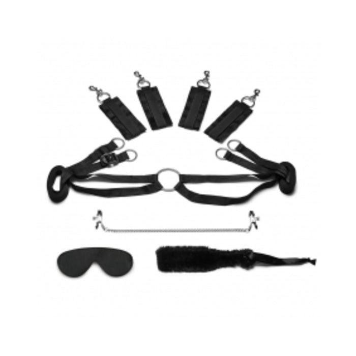Bedspreader Fuzzy Lovers 4pc Set | cutebutkinky.com