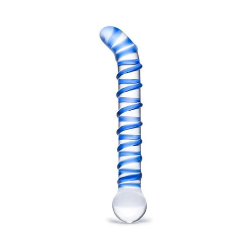 Mr.  Swirl 6.5" Glass Glass Dildo | cutebutkinky.com