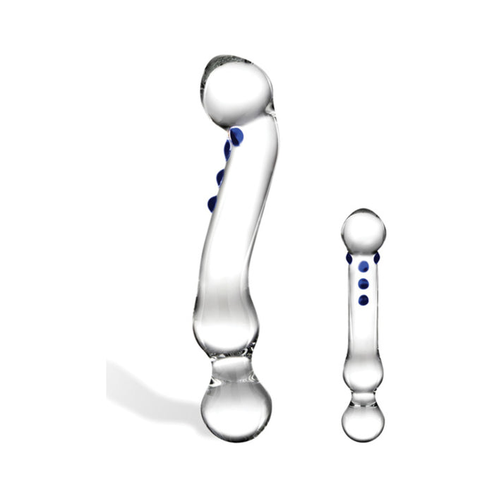Glas 6in Curved G-spot Glas Dildo | cutebutkinky.com