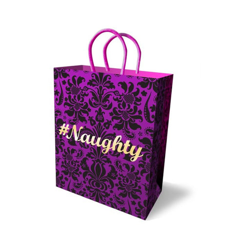 #Naughty Gift Bag Purple 10 inches | cutebutkinky.com