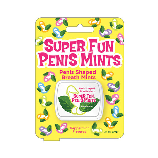 Super Fun Penis Shaped Breath Mints .71oz | cutebutkinky.com