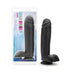 Au Natural - Bold - Huge - 10.5in Dildo - Black | cutebutkinky.com
