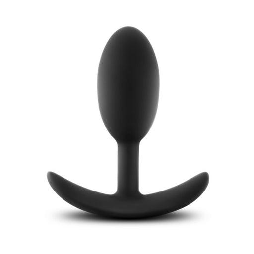 Luxe Wearable Vibra Slim Plug Medium Black | cutebutkinky.com