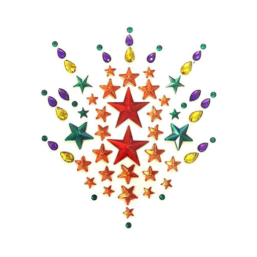 Neva Nude Crystal Pasties Pride Tribe Cleavage | cutebutkinky.com