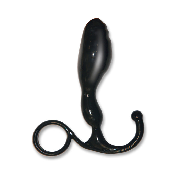 P-Zone Advanced Thick Prostate Massager Black | cutebutkinky.com