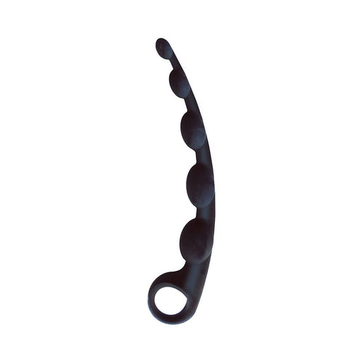 The 9's Ss-curves Curved Silicone Anal Beads | cutebutkinky.com