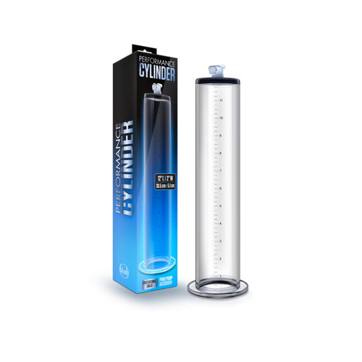 Performance - 12in X 2in Penis Pump Cylinder - Clear | cutebutkinky.com