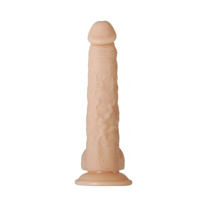 A&e Adam's Rechargeable Vibrating Dildo | cutebutkinky.com