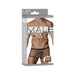 Male Power Stretch Net Peek-a-buns Black L/xl | cutebutkinky.com