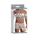 Male Power Stretch Net Peek-a-buns White L/xl | cutebutkinky.com