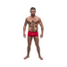 Male Power Pure Comfort Modal Wonder Short Red Small | cutebutkinky.com