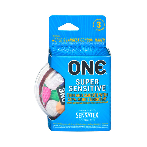 One Super Senstive Condoms | cutebutkinky.com