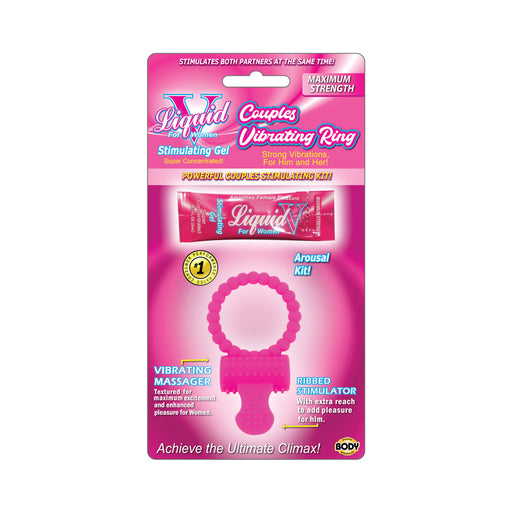 Liquid V Couples Vibrating Ring Kit | cutebutkinky.com