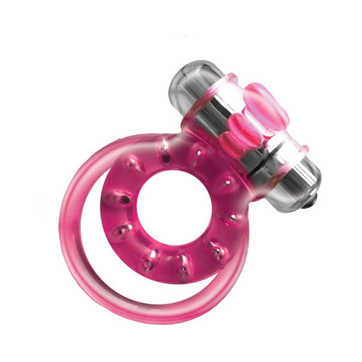 Magnetized Magnetic Cock Ring With Dual Straps And Bullet | cutebutkinky.com