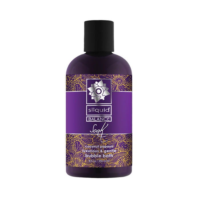 Sliquid Balance Soak Coconut Papaya 8.5oz | cutebutkinky.com