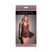 Nurse Babydoll Black & Red Xl | cutebutkinky.com