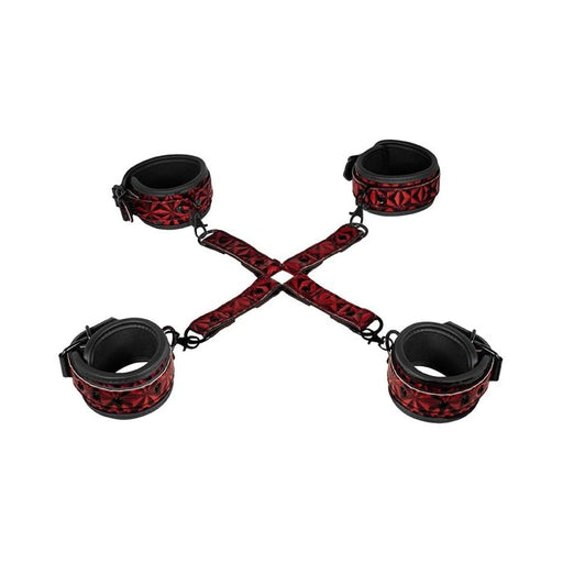 Luxury Hogtie - Burgundy | cutebutkinky.com