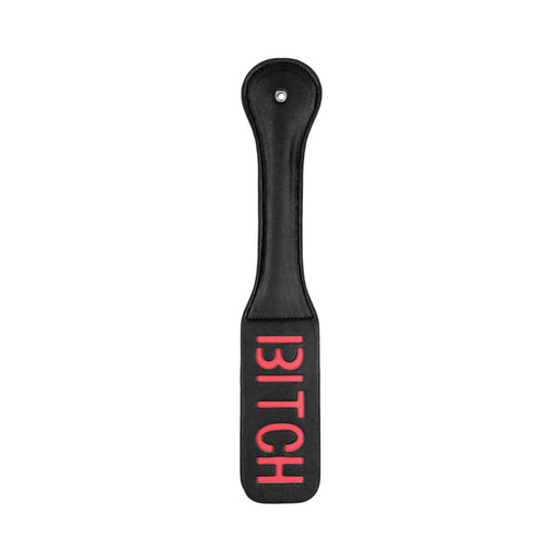 Ouch! Paddle - Bitch - Black | cutebutkinky.com