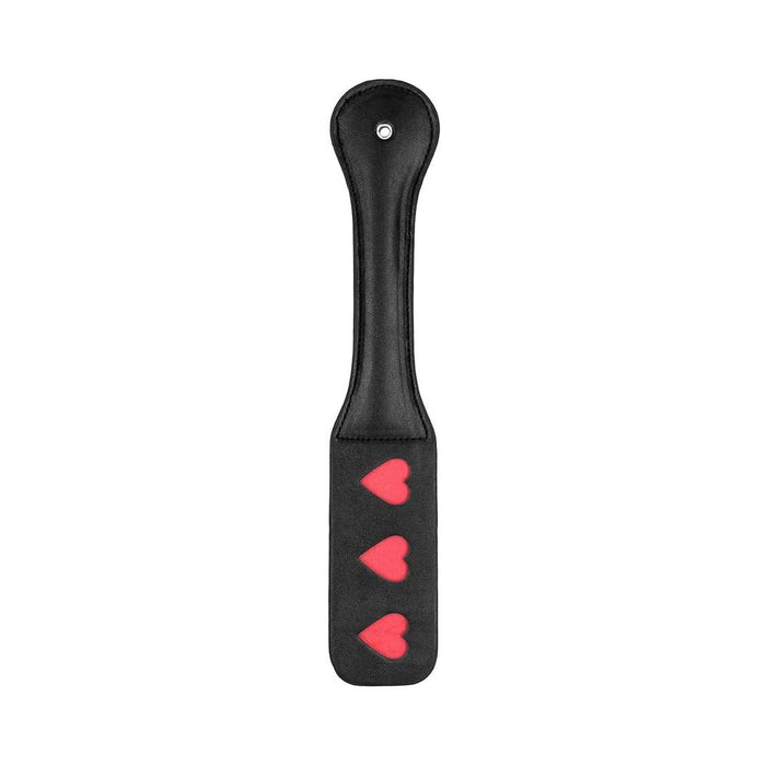 Ouch! Paddle - Hearts - Black | cutebutkinky.com